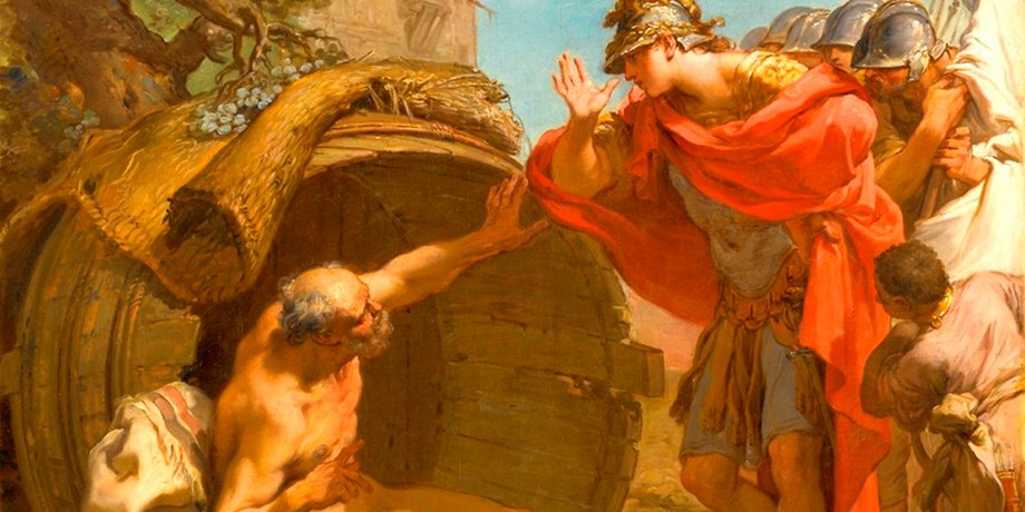 Гаэтано Гандольфи / Александр и Диоген (1792)
