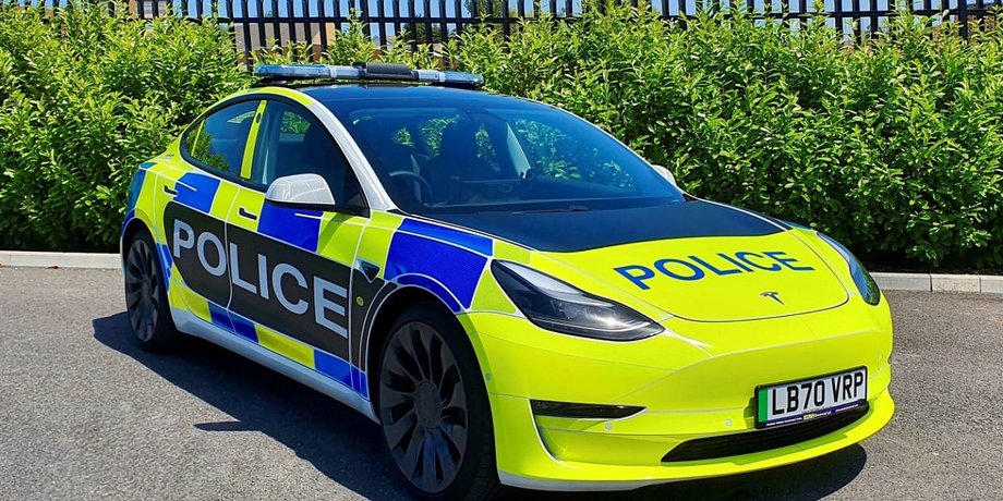 Tesla Model 3, электромобили Tesla, электрокары Tesla, полицейская Tesla