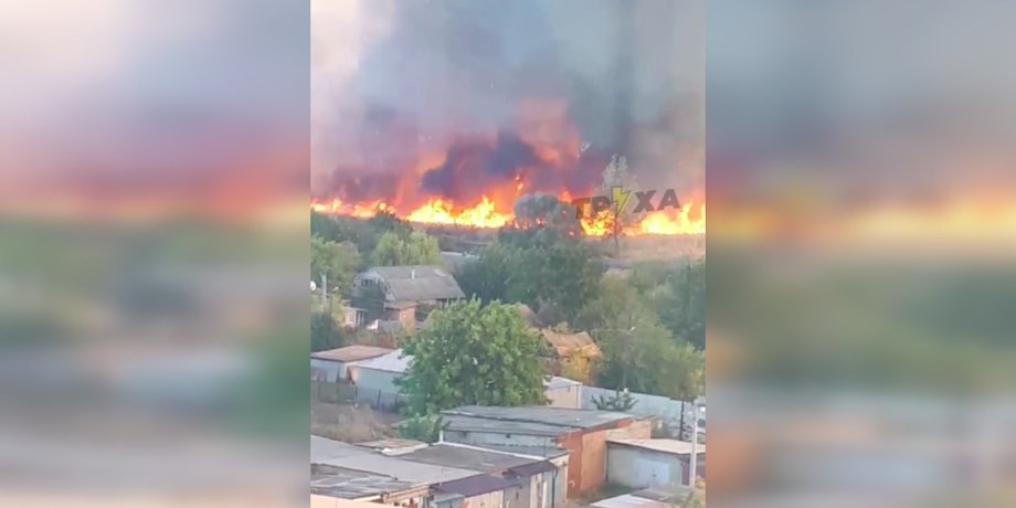 пожар, балаклея, харьковская область