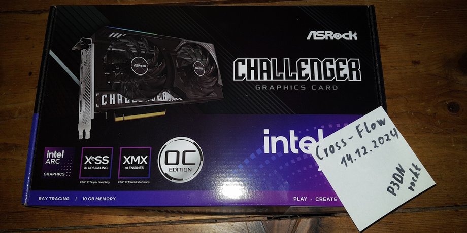 Arc B570, видеокарта Arc B570, Intel
