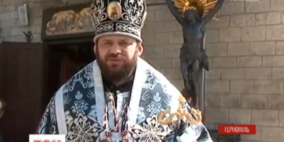 Любитель острых ощущений, уже бывший епископ Мстислав / Скриншот видео