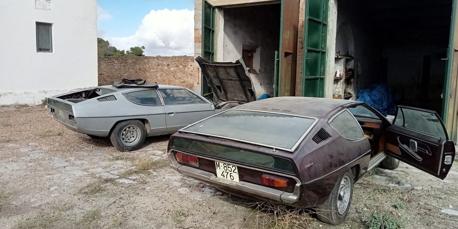 Lamborghini Espada, Lamborghini Espada 1970, покинуті авто, суперкари Lamborghini