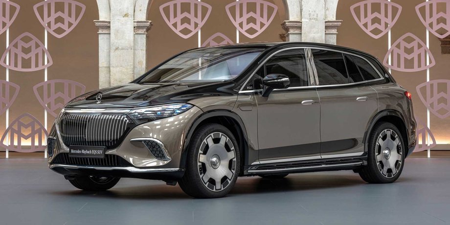 Mercedes-Maybach EQS680 SUV, Mercedes-Maybach EQS, електромобіль Maybach, новий Mercedes-Maybach EQS