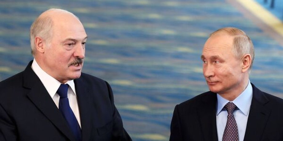 Олександр Лукашенко та Володимир Путін