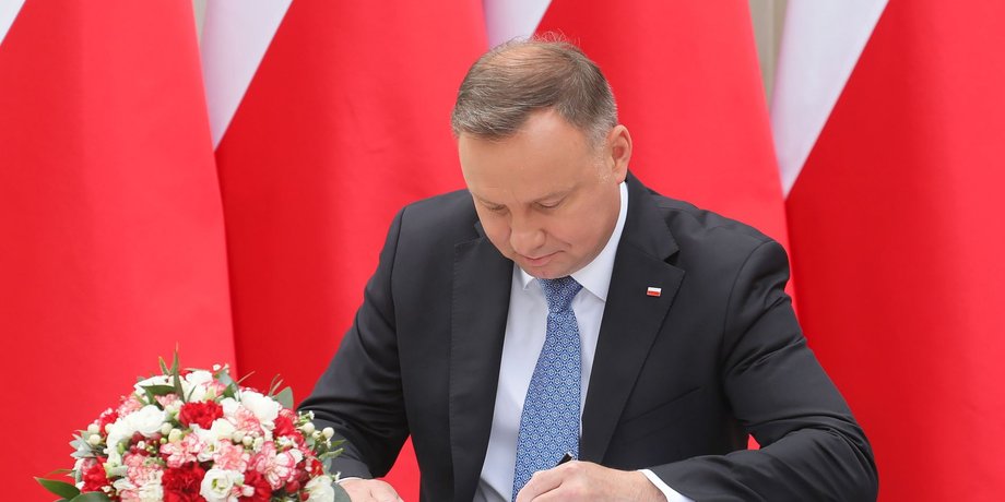 Режим НС в Польщі, надзвичайний стан в Польщі, кордон Польщі і Білорусі, Анджей Дуда
