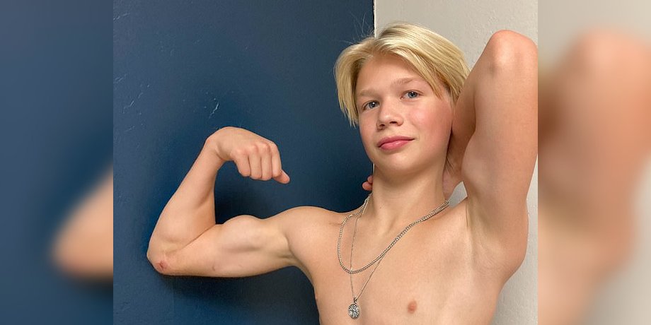 13-летний бодибилдер