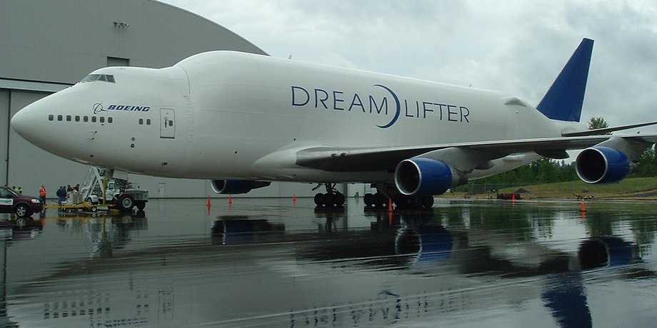 Грузовой самолет Boeing 747-400(LCF) Dreamlifter/ Фото: Wikipedia