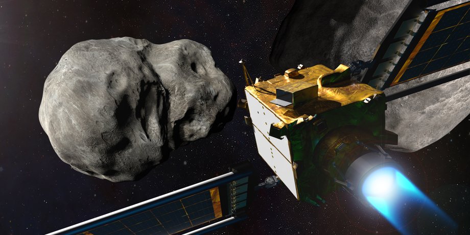 Космический аппарат DART, проект DART, угроза астероида, проект Double Asteroid Redirection Test, перенаправление двойного астероида,