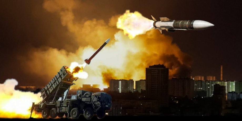 баллистическая атака РФ на Киев