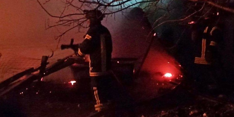 пожар в херсонской области, пожар в станиславе