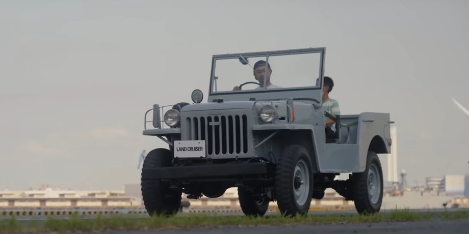 Toyota Land Cruiser, Toyota Land Cruiser 1951, Toyota Land Cruiser BJ, Toyota BJ, Первый тойота ленд круизер