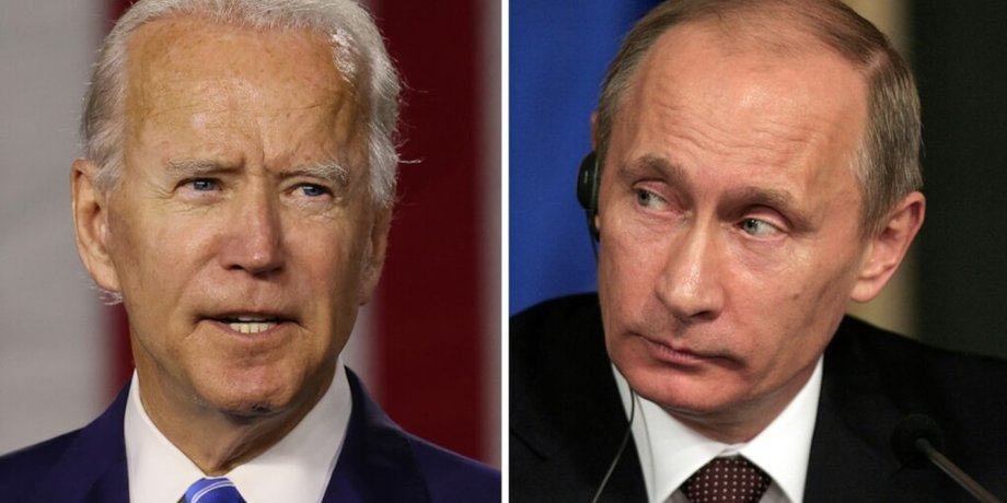 Джо Байден, Владимир Путин, двусторонняя встреча, эскалация на Донбассе