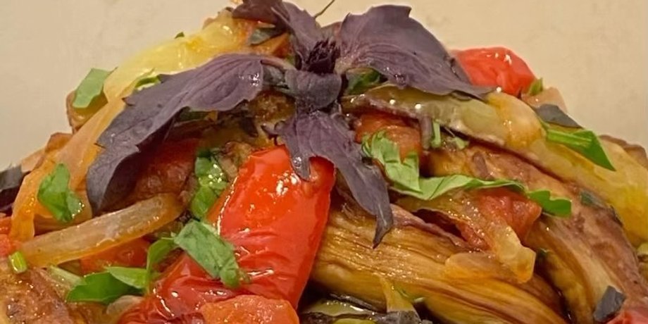 язик проковтнеш, закуска, баклажани