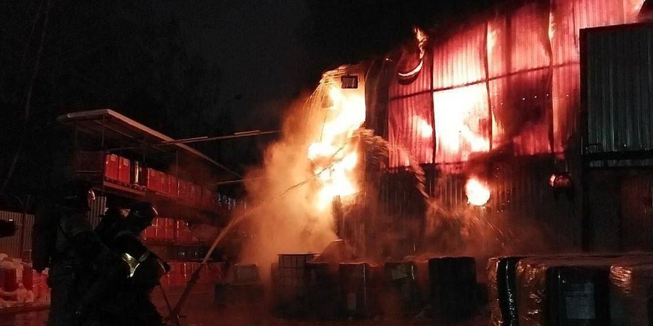 Ижевск, торговый центр, производство дронов, пожар