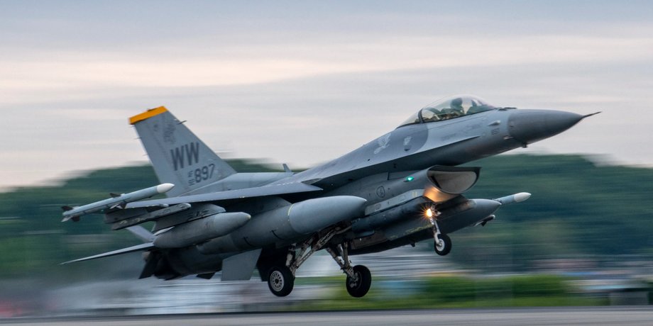 F-16, обучение пилотов, истребители