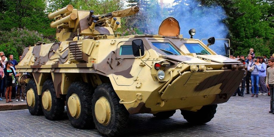БТР-4Е / Фото пресс-службы Минобороны