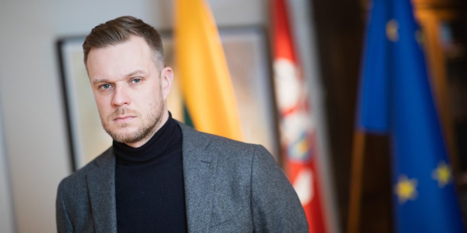 глава МИД Литвы, Габриэлюс Ландсбергис