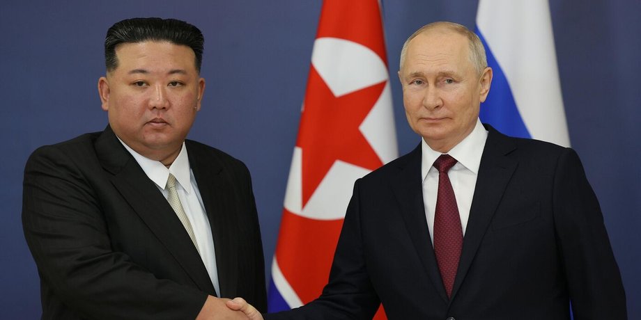 Кім Чен Ин, Володимир Путін