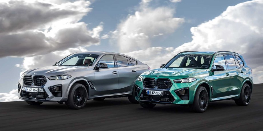 BMW, BMW X5 M, BMW X6 M, Кроссоверы, Обновление, BMW M, Новинки, Авто, Автомобили, Фото, Двигатель, Интерьер