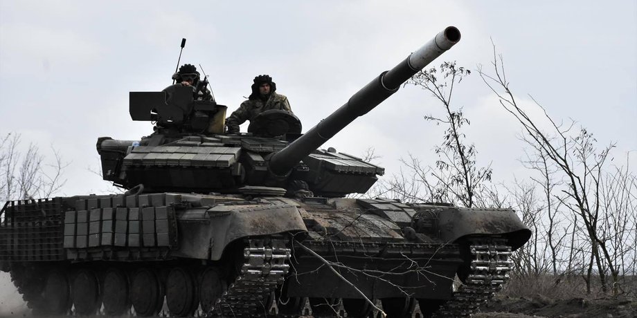 Украинский танк