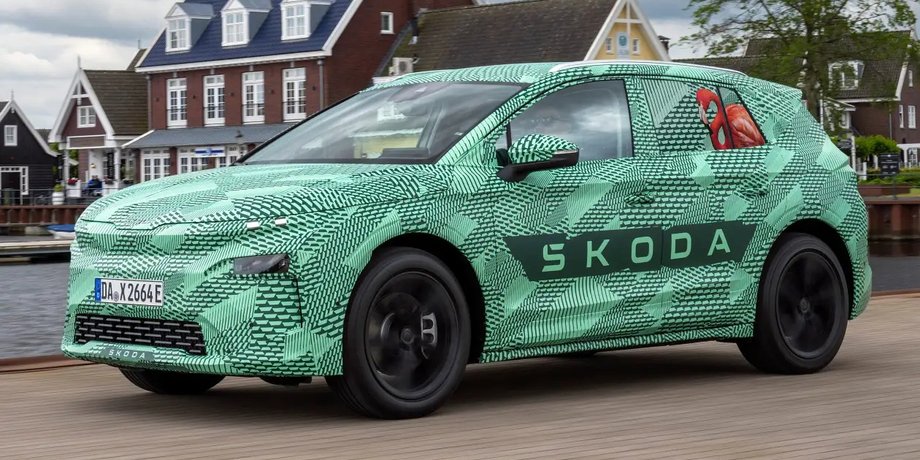 Skoda Elroq, Skoda Elroq 2025, электромобиль Skoda