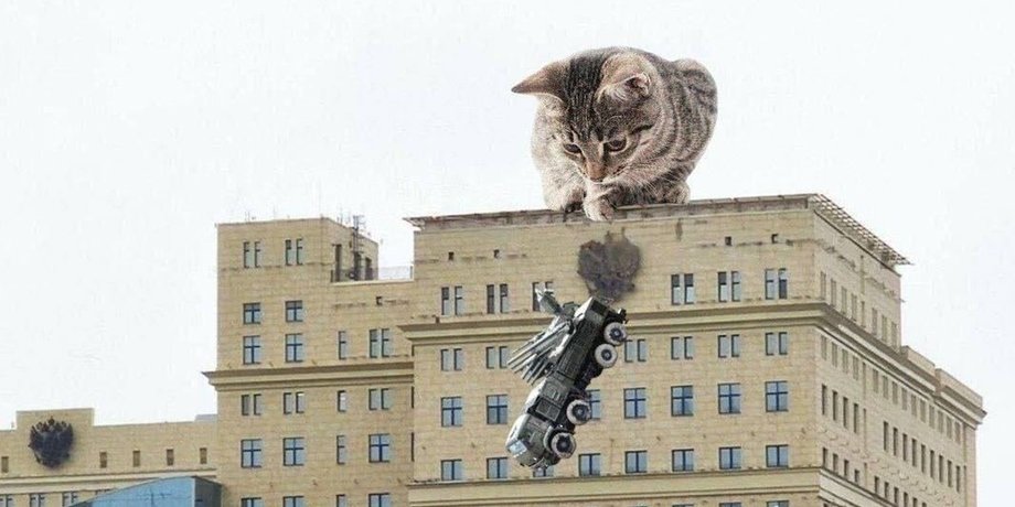 пво в москве, мемы, оборона москвы, пво на крыше минобороны, минобороны рф