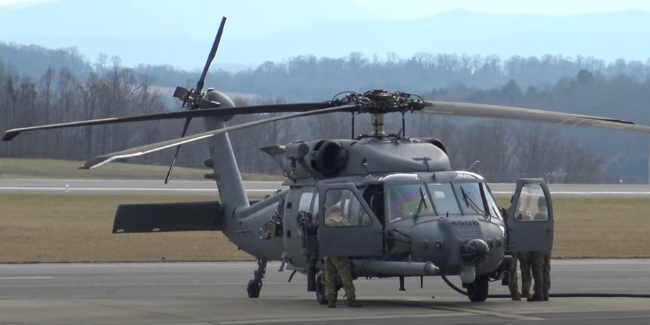 Американський вертоліт HH-60W Jolly Green II
