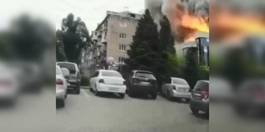 фото взрыва в Донецке 28 августа