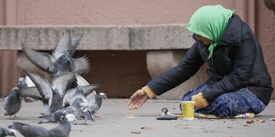 бедность, бабушка