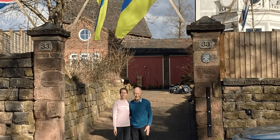 Украинка и англичанин
