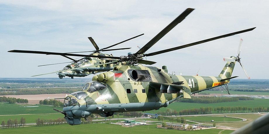 Вертолеты, Ми-24, Беларусь, Польша, авиация