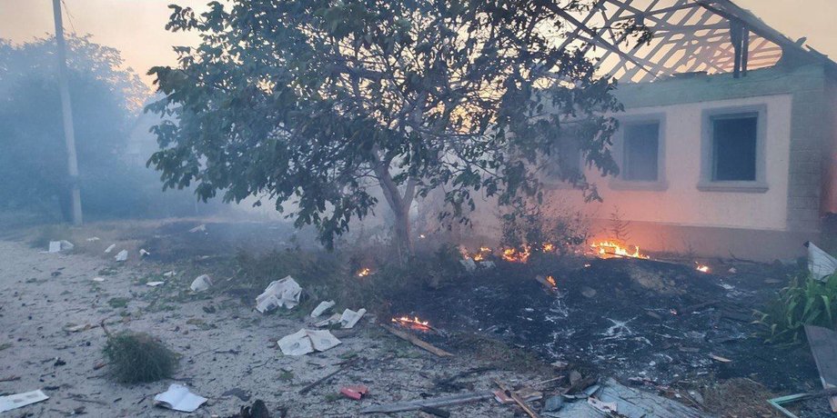 Наслідки ворожої атаки, обстріл, авіаудар