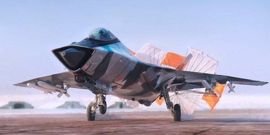 Модель самолета МиГ-41, перехватчик МиГ-41
