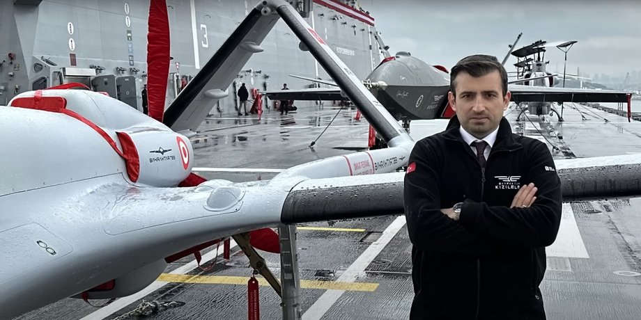 бпла Bayraktar, бпла байрактар, Сельджук Байрактар