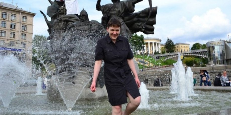 Надежда Савченко / Фото: facebook.com/iryna.yuzyk