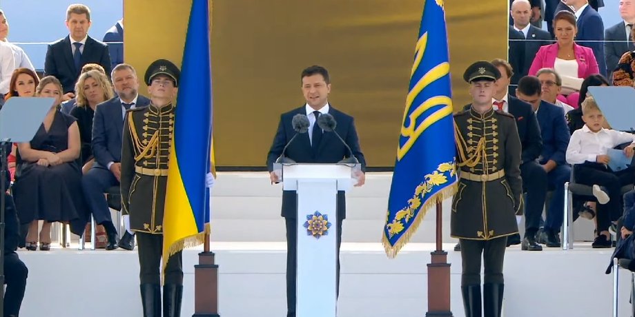 Владимир Зеленский, День независимости