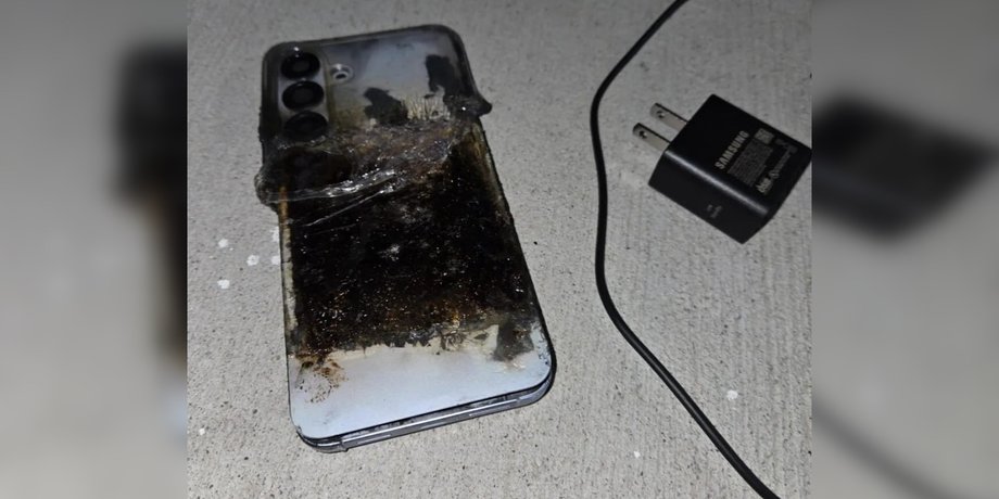 Samsung Galaxy S25 Plus вибухнув