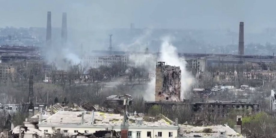 завод азовсталь, маріуполь азовсталь, атака на азовсталь