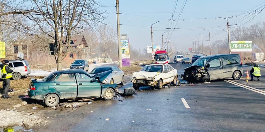дтп, аварія, івано-франківськ, поліція, загиблі