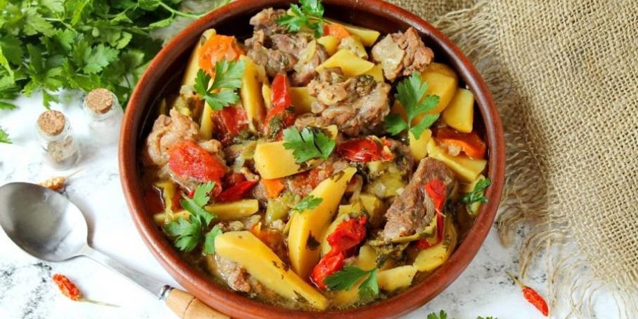 Хашлама, мясо, рецепт