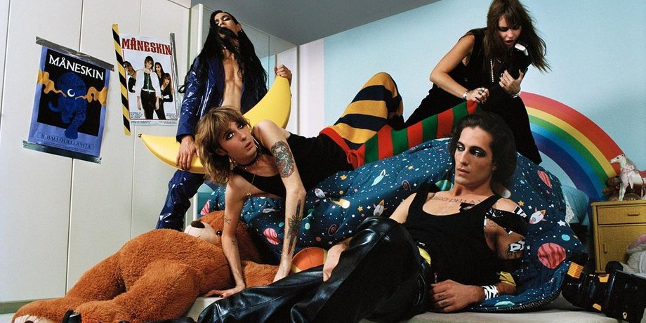 Måneskin, манескин, манескин на обложке вог, вог итальянская, vogue, vogue italia, евровидение 2021