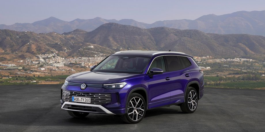 Volkswagen Tayron, новый Volkswagen Tayron, кроссовер Volkswagen, Volkswagen Tayron 2025, Volkswagen Tayron 2025