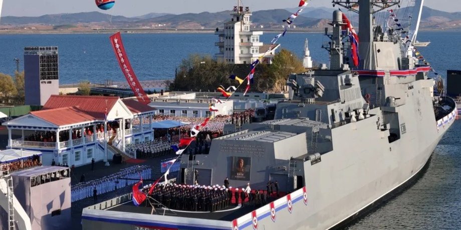 кндр, есмінець, запуск есмінця, ким чен ин, північна корея, будівництво