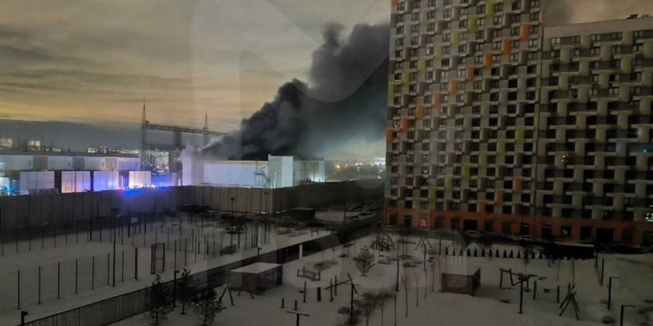 Пожар в Москве