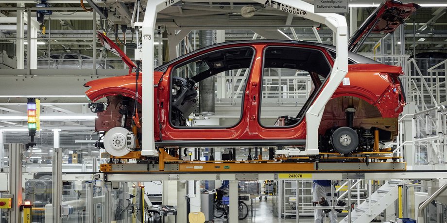 Производство электромобилей, электромобили Volkswagen, автопроизводство, электрокары Volkswagen