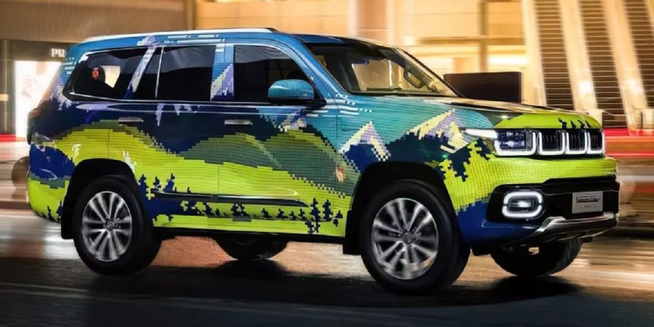 Beijing BJ60, новый Beijing BJ60, китайский внедорожник, китайский Прадо