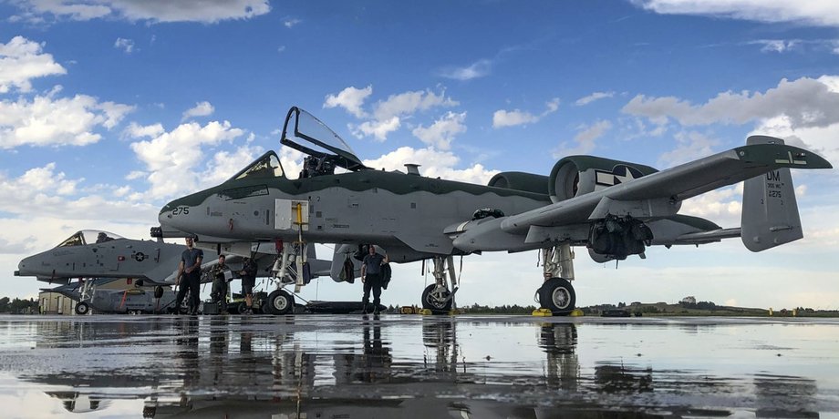 штурмовики A-10 Thunderbolt II