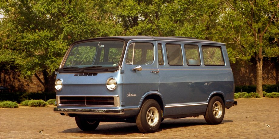 GM Electrovan 1966, GM Electrovan, GMC Handi-Van, водородное авто, водные топливные элементы