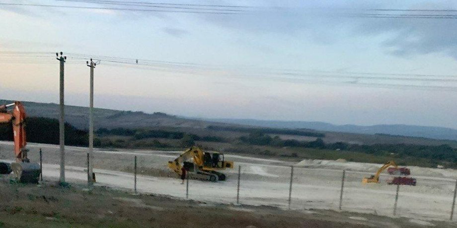Росіяни будують новий склад боєприпасів у Новоросійську