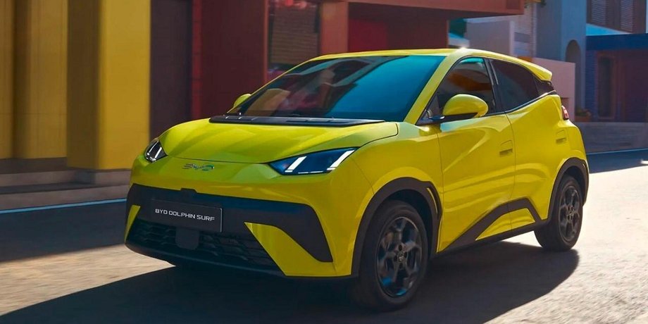 BYD Dolphin Surf, BYD Dolphin, новый BYD Dolphin Surf, электромобиль BYD, электромобиль BYD